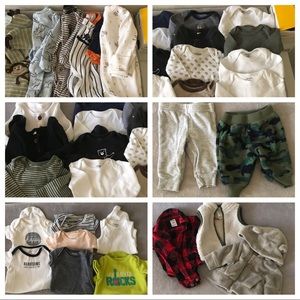 32 Piece Newborn Baby Boy Bundle!!